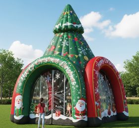 C1-664 Tenda Inflável com Tema de Natal para Indústria de Eventos e Festivais
