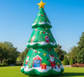 C1-666 Árvore de Natal Inflável para Celebrações de Férias Industrial Apropriada