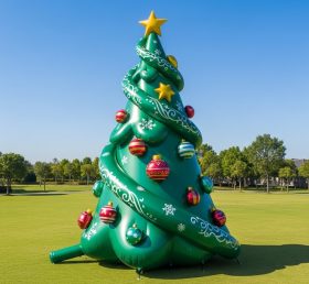C1-674 Árvore de Natal Inflável para Eventos Festivos e Exposições Comerciais