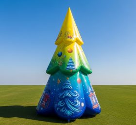 C1-687 Árvore de Natal Inflável Promocional para Exposições de Eventos e Promoções Sazonais
