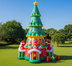 C1-689 Inflável de Árvore de Natal para Eventos Festivos e Exposições Comerciais