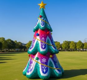 C1-692 Grande Árvore de Natal Inflável para Eventos Festivos e Promoções