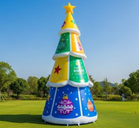 C1-693 Árvore de Natal Inflável para Eventos Industriais e Exposições Promocionais