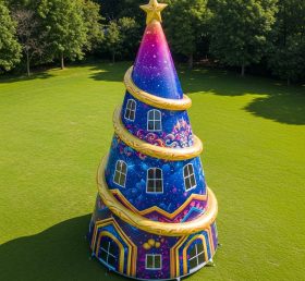 C1-699 Árvore de Natal Inflável para Eventos Festivos e Exposições Comerciais