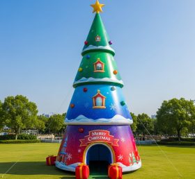 C1-695 Árvore de Natal Inflável para Decorações Comerciais de Férias