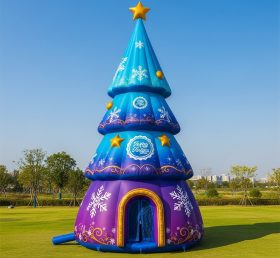 C1-698 Árvore de Natal Inflável para Decorações e Eventos de Fim de Ano