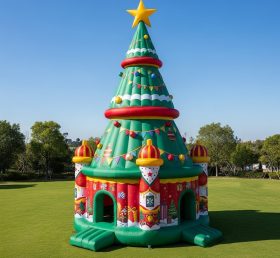 C1-700 Árvore de Natal Inflável para Eventos e Promoções de Fim de Ano