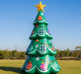 C1-704 Árvore de Natal Inflável para Eventos e Decorações de Fim de Ano