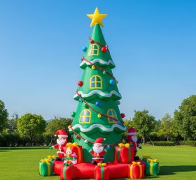 C1-705 Árvore Inflável de Natal para Eventos Festivos e Exposições Comerciais