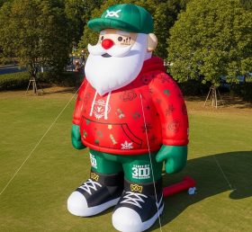 C1-413 Papai Noel inflável estilo esportivo