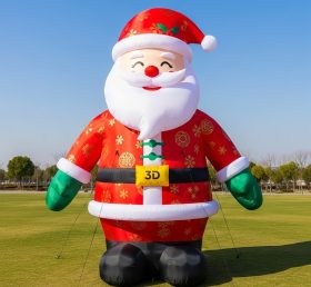 C1-438 Papai Noel inflável em traje chinês