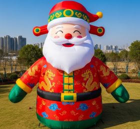 C1-435 Papai Noel inflável com traje chinês