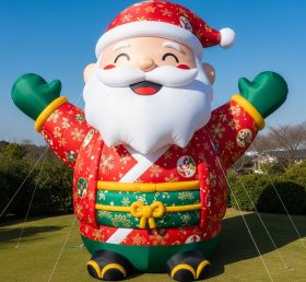 C1-441 Papai Noel inflável vestindo um quimono japonês
