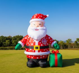 C1-442 Papai Noel inflável vestindo um quimono japonês