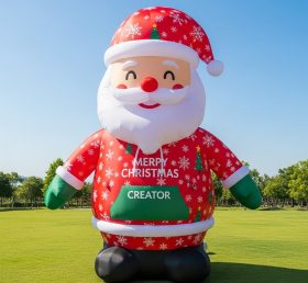 C1-461 Papai Noel inflável de estilo esportivo e lazer