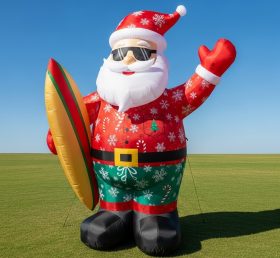 C1-478 Papai Noel Inflável Estilo Rua