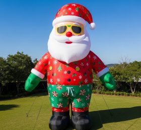 C1-480 Papai Noel Inflável Estilo de Rua