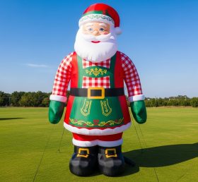 C1-492 Fantasia Alemã de Oktoberfest Papai Noel Inflável