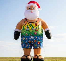 C1-509 Papai Noel inflável estilo de verão