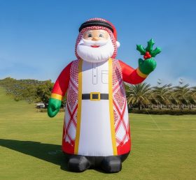 C1-517 Papai Noel inflável em traje árabe