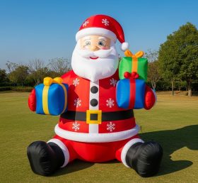 C1-521 Papai Noel inflável sentado