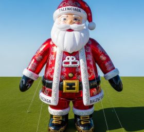 C1-533 Papai Noel inflável usando roupas de marca fashion