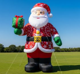 C1-531 Papai Noel inflável vestindo roupas de marca da moda