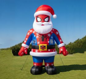 C1-545 Papai Noel inflável estilo Homem-Aranha