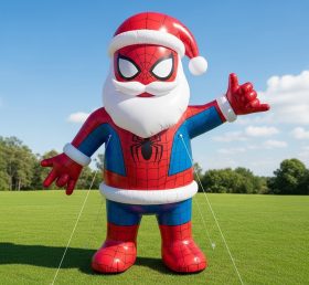 C1-548 Papai Noel inflável estilo Homem-Aranha