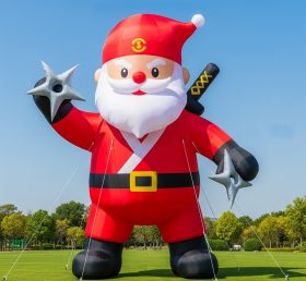 C1-564 Papai Noel inflável estilo ninja