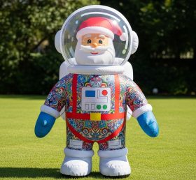 C1-569 Papai Noel inflável estilo astronauta
