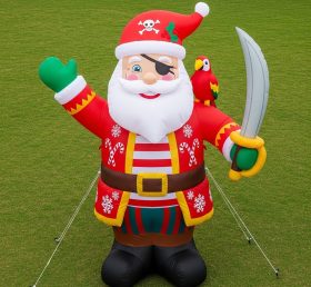 C1-574 Papai Noel inflável estilo pirata