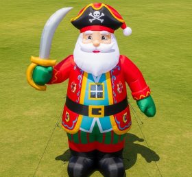 C1-571 Papai Noel inflável estilo pirata