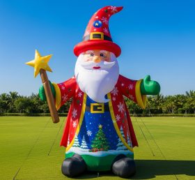 C1-573 Papai Noel inflável estilo mago