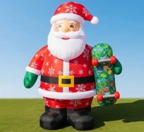 C1-575 Papai Noel inflável estilo de rua
