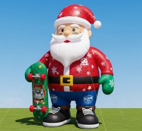 C1-576 Papai Noel inflável estilo urbano