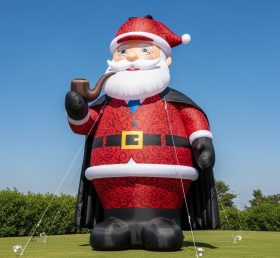 C1-580 Papai Noel inflável em forma de Sherlock Holmes