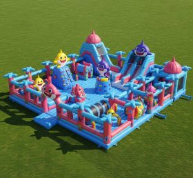 GF2-269 Parque Inflável Tema Baby Shark