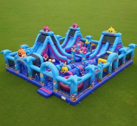 GF2-270 Parque Inflável Temático Baby Shark