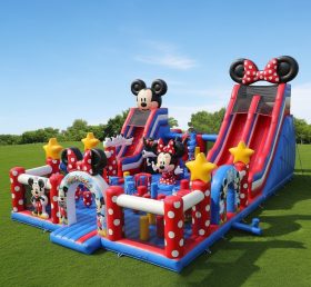 T6-6260 Cidade Inflável Temática Mickey & Minnie