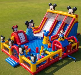 T6-6261 Cidade Divertida Inflável com Tema Mickey & Minnie