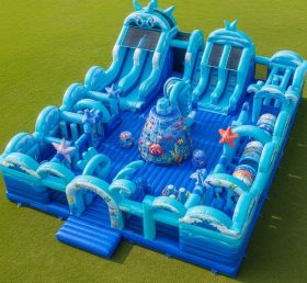 GF2-306 Parque Inflável com Tema Oceânico