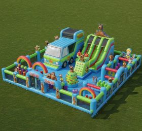 T6-6277 Funcity Inflável com Tema Scooby-Doo