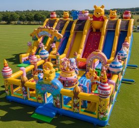 GF2-331 Parque Inflável com Tema do Winnie the Pooh