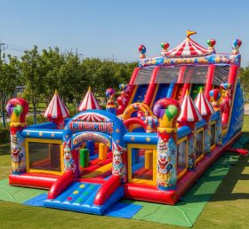 T6-6299 Parque Inflável com Tema de Circo