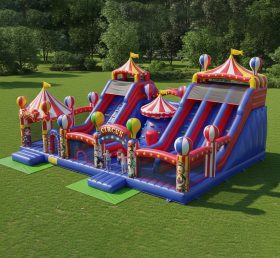 T6-6300 Parque Infantil Inflável com Tema de Circo
