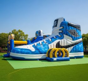 T6-6309 Playground Inflável com Tema de Tênis