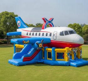 T6-6312 Playground Inflável com Tema de Avião