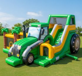 T6-6336 Parque Infantil Insuflável com Tema de Monster Trucks