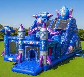 T6-6372 Parque Infantil Inflável com Tema Espacial